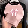 Camiseta de Manga Larga de Color Contrastante para Niñas 2026 Nuevo Top Estiloso de Forro Polar Alemán Otoño/Invierno para Niñas Pequeñas