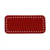 Fundo de Bolsa Feito à Mão DIY Atacado Material Trançado Hyuna Acessórios de Ferragem para Mala Base Inferior de Couro PU 18*8