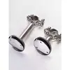 Suporte de Tubo de Aço Inoxidável 304 Suporte de Fixação de Tubo com Tampa Decorativa de Disco Redondo Clipe Suporte de Parede para Tubo de Gás PVC Braçadeira