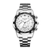 Relojes Suizos para Hombre Dropshipping, Relojes de Cuarzo con Esfera Grande, Relojes de Negocios Impermeables de Venta Caliente en Transmisiones en Vivo Transfronterizas