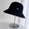 Sombrero de Pescador Hueco Transpirable Ligero para Mujer, Sombrero de Paja con Protección Solar para Verano, Sombrero de Sol Estilo Vacaciones Minimalista, Sombrero de Cubo de Moda