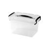 Ventas Directas de Fábrica Caja de Almacenamiento Transparente al por Mayor Mochila Transparente Anticaída Caja de Almacenamiento de Escritorio con Tapa Caja Cuadrada