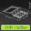 Caja de empaque para fideos de pavo, tazón comercial para llevar y específico para puestos, caja desechable de plástico transparente, tazón para sushi, caja para pasteles, lonchera