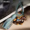 Encanto Creativo de Madera Tallada Caballo del Zodiaco para Teléfono, Caballo Mecedora de Pony, Llavero Caballo de la Fortuna, Adorno para Bolsa