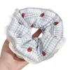 Laço de Cabelo de Renda Doce, Scrunchie de Luxo Estilo Coreano, Laço de Cabelo Extra-Grande para Coque, Corda de Cabelo para Rabo de Cavalo, Acessório de Cabelo