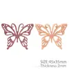 Série de animais borboleta tecido não tecido em pó fino adesivos de tecido material para bolsa DIY grampo de cabelo,,1Yc48140