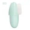 Cepillo facial de doble cabezal de silicona, venta al por mayor, limpiador facial japonés, limpiador facial manual, cepillo para poros y puntos negros.