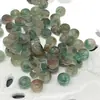 Venta Caliente Transfronteriza Cuentas Redondas de Acrílico Imitación Malaquita Cuentas de Calabaza de Amor Pulsera Colgante de Cuentas Semiacabado