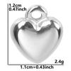 Acessórios Europeus e Americanos de Aço Inoxidável para Joias de Amor Acessórios de Luxo Leve de Nicho Colar de Aço Inoxidável DIY Galvanoplastia a Vácuo 18k