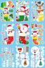 Navidad 2025 Pegatinas Electrostáticas Escena Vidrio Ventana Calcetines Dibujos Animados Colgantes Diseño Pegatinas Decorativas Pared Skjd2318