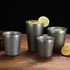 Taza de Cerveza Retro de Acero Inoxidable, Taza con Patrón de Diamante Estilo Coreano, Taza de Té Vintage, Taza para Bebidas, Taza Industrial, Taza Nostálgica para Bebidas Frías