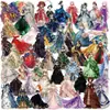 50 Piezas de Pegatinas para Mascotas de la Serie Niña para Decorar Cuadernos, Maletas, Decoraciones DIY para Fundas de Teléfono y Collages