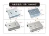 Conectores para Tubo Cuadrado con Clips en Forma de U de Hierro sin Soldadura y Sujetadores de Acero Inoxidable Galvanizado para Muebles, Estanterías y Exhibidores