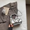 Bolso de Nicho de Gama Alta para Mujer Otoño e Invierno 2025 Nuevo Bolso Cruzado con Cadena Estilo Retro Bolso de Hombro Plegado Bolso Dumpling