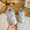 Zapatos casuales tipo papá para niñas, nuevo modelo 2026, de malla transpirable, decorados con moños, suela suave, antideslizantes, suela gruesa, ligeros y lindos