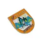 Insignias Metálicas Personalizadas, Escudos Escolares Hechos a Medida, Souvenirs Turísticos para Lugares Pintorescos, Souvenirs Culturales y Creativos Pintados con Esmalte