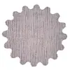 Papel de Lija de Malla de 3 Pulgadas Flor de Ciruelo Respaldo de Terciopelo Sin Polvo Malla de Lijado para Pintura Malla de Lijado para Pulido de Metal Anti-Obstrucción