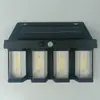 Luzes Solares para Exterior Pátio Lâmpada de Parede com Filamento de Tungstênio Iluminação Retro Sensor Luz de Rua Econômica para Casa Jardim Exterior com Controle de Luz