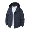 Chaquetas de comercio exterior para hombre y mujer, cortavientos con capucha de talla grande, ropa de trabajo, chaquetas funcionales para exteriores de algodón plumón, hechas a medida