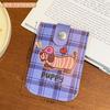 Conjunto de cartões de cachorrinho fofo original Tengyi, pacote de cartões com fotos de amor para meninas, cartão escolar para estudantes, cartão de refeição, conjunto de proteção para ônibus