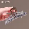Novo Presilha de Cabelo de Cristal de Alto Padrão 2025, Feita à Mão com Fio, Exquisite para Mulheres, Pente de Cabelo Completo Tendência