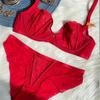 Ventas Directas de Fábrica Lencería Sexy Francesa de Encaje Bordado para Mujeres con Busto Grande y Busto Pequeño Conjunto de Brasier Ultradelgado Brasier Brasier