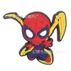 Fábrica Fuente de Shishi, Quanzhou 2026 Nuevo Accesorio para Zapatos de Spider-Man Hebilla Transfronterizo Parche DIY Decoración de Zapatos Hebilla de Zapato