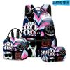 Novo Produto Escape do Portão Mochila Escolar para Estudantes Mochila Térmica Estojo Três Peças