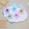 5cm Médio Transparente Frangipani Moda Transfronteiriça Florista Coração Doce Presilha de Cabelo Acessórios de Cabelo Pegador Acessórios de Cabelo