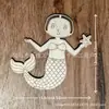Novos Marcadores de Livro de Madeira Criativos em Branco com Borla para Pintura DIY, Etiquetas Retangulares de Madeira Não Acabadas, Tags de Livro e Pingentes