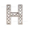 Sapatos de Jardim Mais Vendidos Transfronteiriços Acessórios DIY com Strass Charms para Tamanco em Estoque Decorações de Tamanco com Letras Douradas e Prateadas