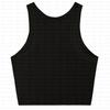 Verano 2025 Exportación Transfronteriza Nueva Moda Calle Y2K Chaleco Letra Diamante de Fuego Cuello Redondo Sin Mangas Top para Mujer
