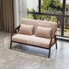 Venta al por mayor de fábrica combinación de mesa y silla de ocio para cafetería, tienda de té con leche, bar, bar de libros, tienda de barbacoa, restaurante especial, tarjetero, arena