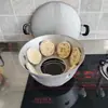 Estufa para Hacer Shaobing, Estufa de Horneado Casera con Plancha, Estufa para Asar Camotes y Panes al Horno, Estufa de Gas Tradicional