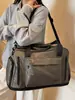 Bolsa de Viaje Ligera, Bolso de Mano Grande para Mujer, Bolsa de Equipaje Impermeable para Viajes de Negocios de Corta Distancia, Bolso de Hombro Versátil para Viaje para Hombre