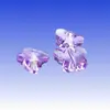 Accesorios para joyería diy 8mm10mm14mm mariposa de cristal agujero recto cuentas de vidrio material para pulsera collar pendientes venta al por mayor