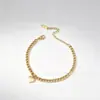 Pulsera de Acero Inoxidable con Forma de Corazón de Melocotón Estilo Coreano Moda Temperamento Cadena Múltiple de Accesorios Pulsera con Forma de Corazón Cadena NK de Acero Inoxidable