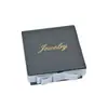 Caja de Regalo para Joyería, Collar, Pulsera, Pendientes, Caja de Embalaje para Anillo, Caja de Papel para Guardar Regalos de Colgante, Más Vendido Transfronterizo