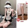 Pijama sexy de talla grande, camisón de chica rellenita, lencería sexy, uniforme, juego de rol seductor, camisón coqueto, sin espalda.