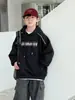 Sudadera con capucha para niño 2026 Otoño Nuevo Estilo Holgada con Estampado de Letras Sudadera con Capucha Manga Larga para Niños Mayores, Ropa Infantil Zhili, Huzhou