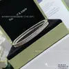 Pulsera Calidoscopio Chapada en Oro Rosa de 18K Pulsera de Trébol de Cuatro Hojas Joyería Regalo de San Valentín de Alta Gama para Mujeres