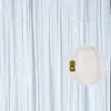 Cortina de Lluvia Decorativa Brillante de 2 m Accesorios de Decoración para Fiesta de Cumpleaños Infantil Cortina de Lluvia con Borla Lisa Cortina de Puerta