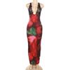 Vestido ajustado con espalda descubierta y tirantes de encaje para mujer, nuevo modelo de primavera y verano