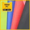 Spot de fábrica tela Oxford 600D * 600DPU tela Oxford PU 6 * 6 tela de poliéster tela para maletas tienda de campaña