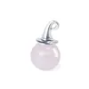 Cristal Natural Transfronterizo Sombrero de Mago Colgante de Bola Redonda Piedra Semipreciosa Ágata Perla Redonda de 14 mm Collar Joyería al por Mayor