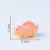 Comercio Exterior Transfronterizo Tiranosaurio Dopamina Dinosaurio Muñeco Lindo Accesorios de Decoración DIY Adornos Pequeños para Coche Escritorio