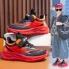 Zapatos Deportivos Infantiles de Primavera y Otoño Antideslizantes Casuales Versátiles Modernos Zapatos Ligeros para Niños Pequeños Zapatos para Correr
