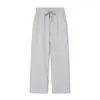 Calça de Moletom Casual Tendência 350g Algodão Solta Unissex Esportiva Versátil Pode Imprimir Texto Logo Bordado