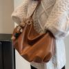 Bolso de Gran Capacidad para Mujer para Otoño e Invierno, Versátil 2026 Nuevo Diseño de Nicho Vintage Bolso de Hombro Cruzado, Bolso de Bollo Plegado