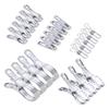 Soporte multiusos para guardar archivos, refrigerios, ropa interior, bragas, calcetines, pinzas de metal para colgar ropa, pinzas para colchas